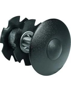 Ergotec balhoofd plug/kap Ahead 1 1/8 zwart zand