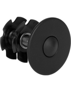 Ergotec balhoofd plug/kap vlak Ahead 1 1/8 zwart zand