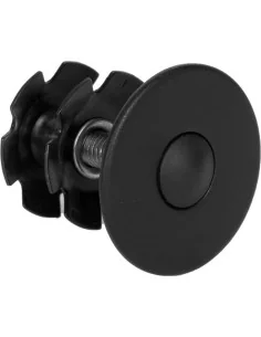 Ergotec balhoofd plug/kap vlak Ahead 1 1/8 zwart zand