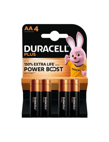 Duracell batterij Plus 150% extra life MN1500/LR6/AA BP4