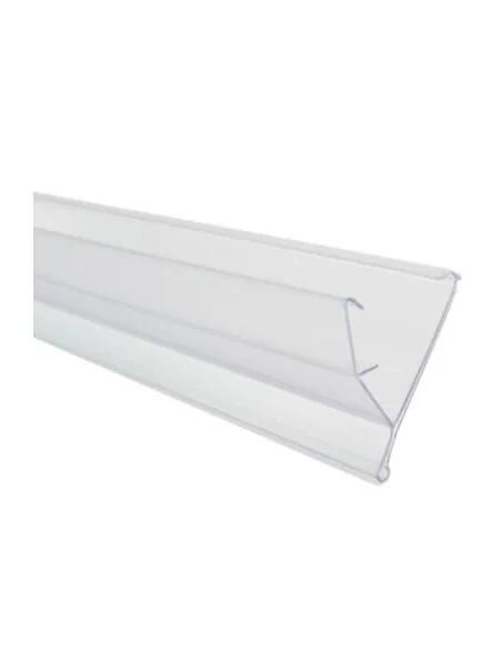 Prijskaarthouder met kliksysteem - 100x4 cm