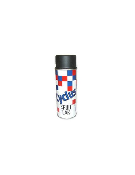 Cyclus spuitlak 400cc zwart mat