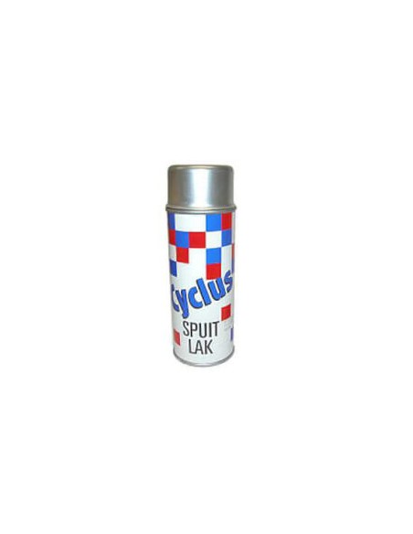 Cyclus spuitlak 400cc zilver