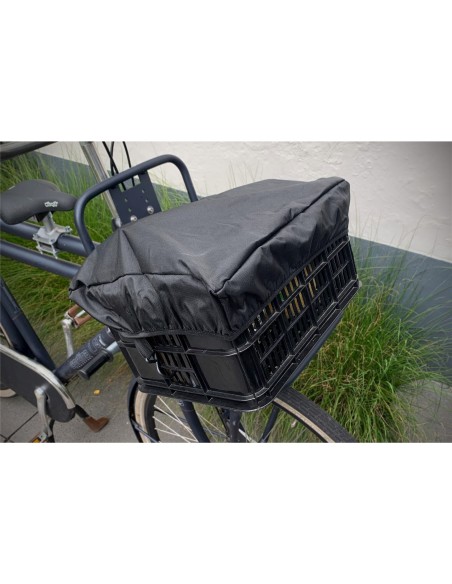 DS Covers fietskrathoes L 40x50 cm zwart