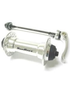 Sunrace voornaaf 36g alu uitval