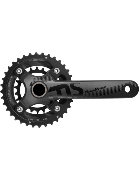 Sunrace crankstel MS66 36/22 10v