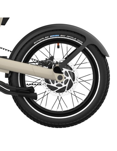UTO achterwiel Bafang dual speed PRO16 zwart