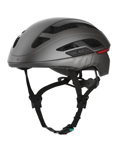 CRNK smart helm Angler Alpha metallic zwart L 57-63cm