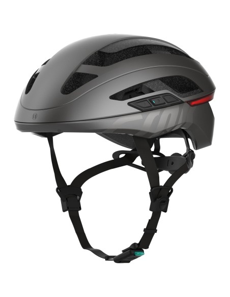 CRNK smart helm Angler Alpha metallic zwart L 57-63cm