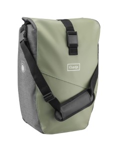 Clarijs fietstas enkel Solobag 24L olijf/grijs