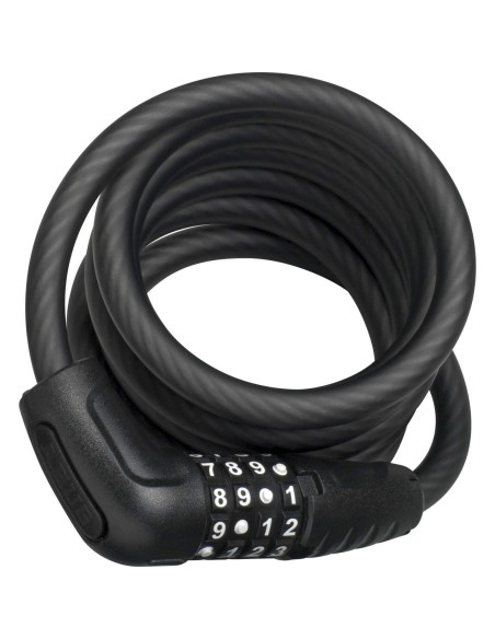 Abus kabelslot code Numero 5510C/180 black SCMU