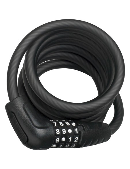 Abus kabelslot code Numero 5510C/180 black SCMU