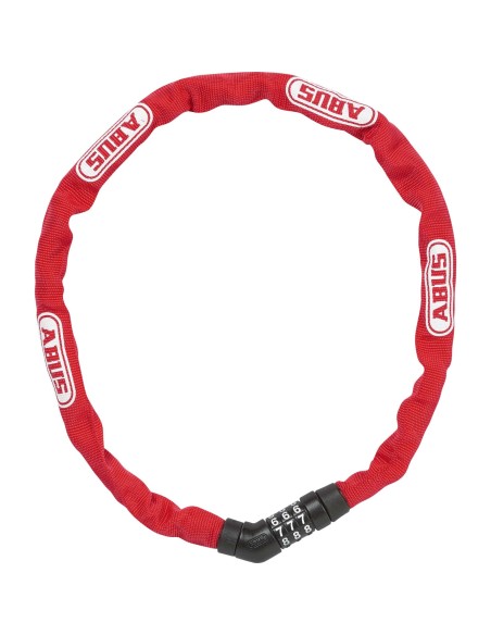 Abus kettingslot code Steel-O-Chain 4804C/75 red