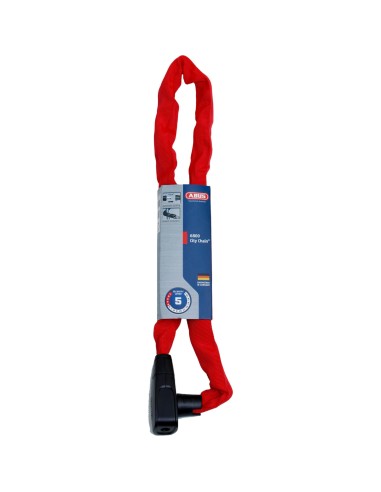 Abus kettingslot CityChain 6800/85 2.0 red