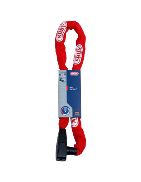 Abus kettingslot CityChain 8800/120 2.0 red