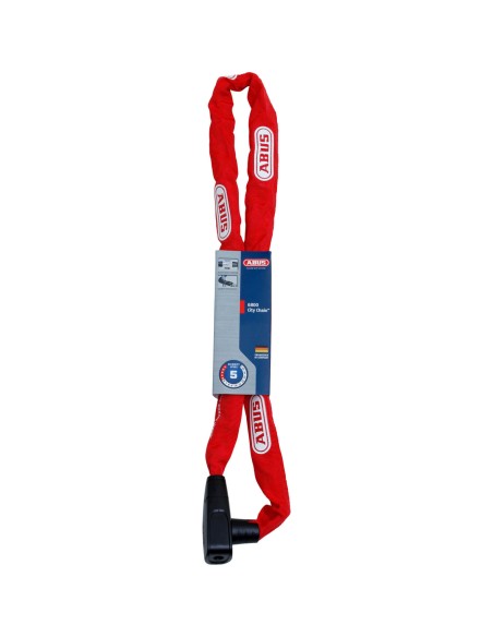 Abus kettingslot CityChain 6800/110 2.0 red