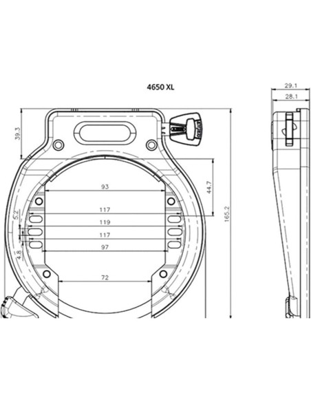 Abus ringslot Amparo 4650XL ART 2