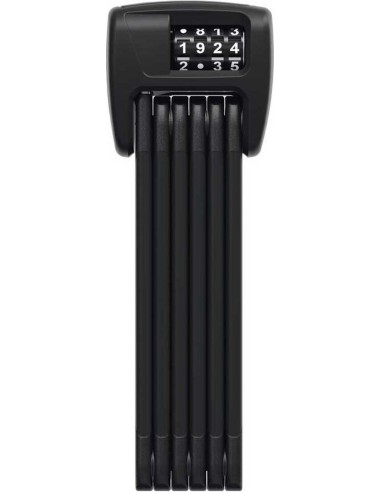 Abus vouwslot Bordo 6000C/90 black LED SH
