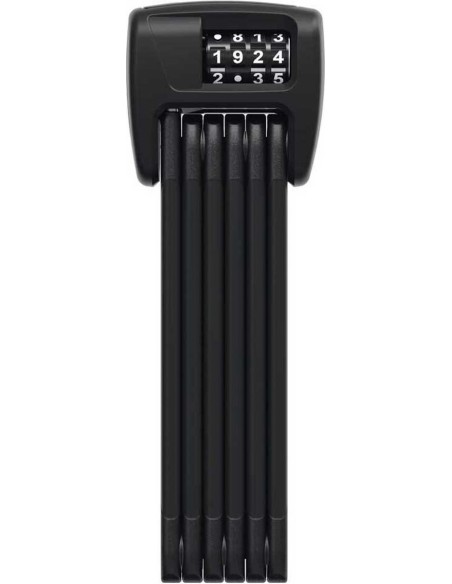 Abus vouwslot Bordo 6000C/90 black LED SH