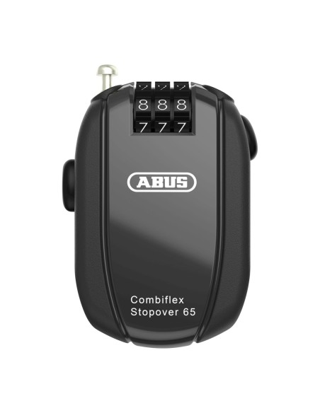 Abus kabelslot code Combiflex StopOver 65 black