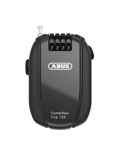 Abus kabelslot code Combiflex Trip 125 black