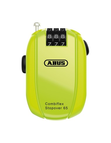 Abus kabelslot code Combiflex StopOver 65 neon