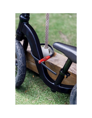 Abus kabelslot code Combiflex TravelGuard red
