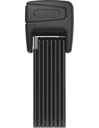 Abus vouwslot Bordo Alarm fingerprint 6000AFP/120 black SH