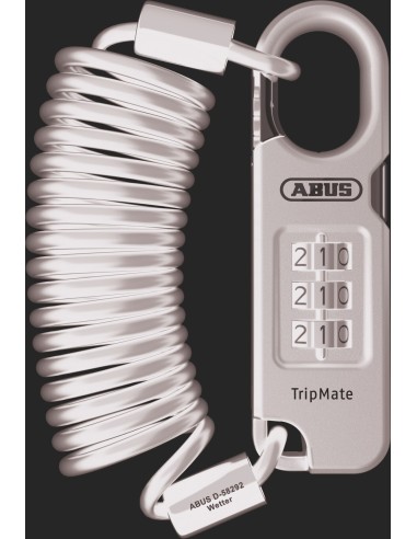 Abus kabelslot code Combiflex Tripmate 180 black
