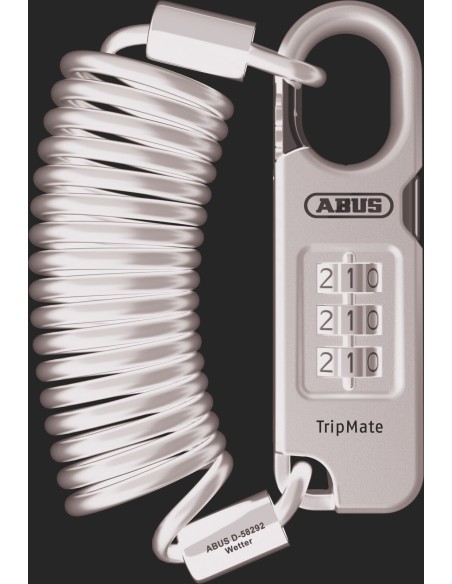 Abus kabelslot code Combiflex Tripmate 180 black