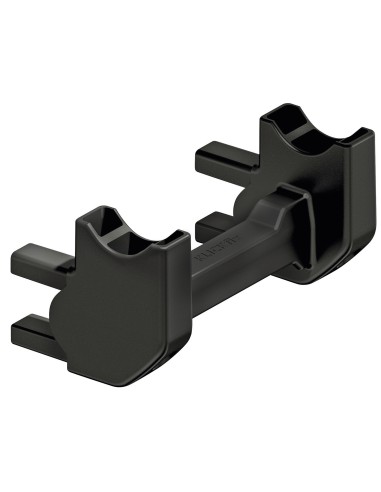 Klickfix afstand adapter E 90 graden zwart