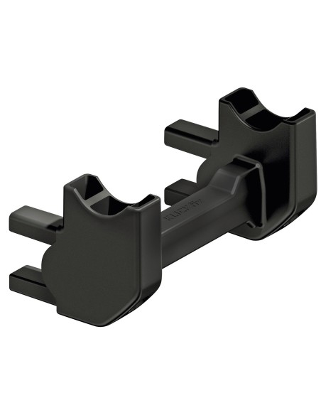 Klickfix afstand adapter E 90 graden zwart