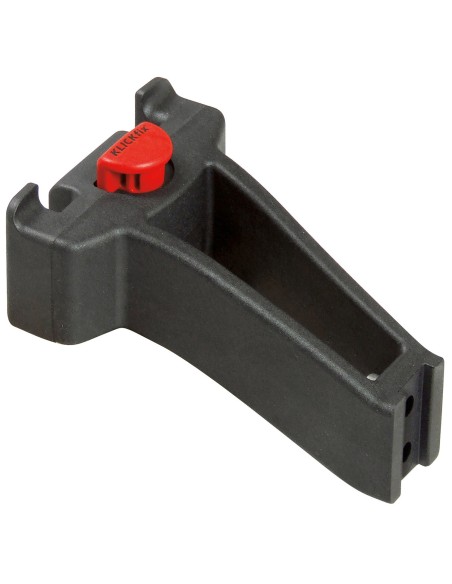 Klickfix tasdeel voor balhoofdbuis adapter zwart