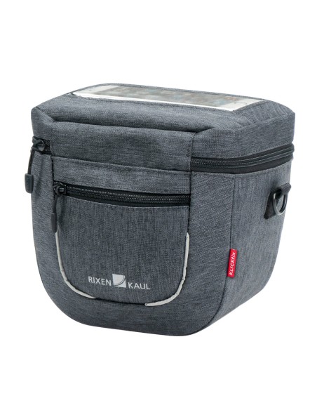 Klickfix stuurtas Aventour compact city 3L grijs