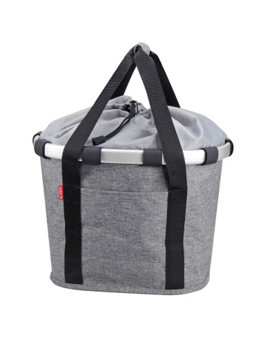 Klickfix Reisenthel mandtas 15L twist zilver