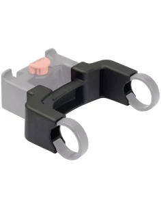Klickfix afstand adapter breedte 100mm zwart