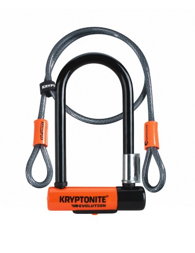 Kryptonite beugelslot Evolution Mini-7 met kabel ART2
