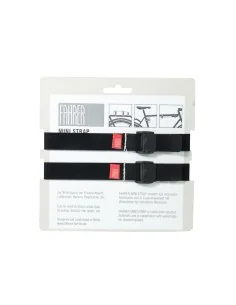 FAHRER Cargo Mini strap M 35x2cm zwart (2 stuks)