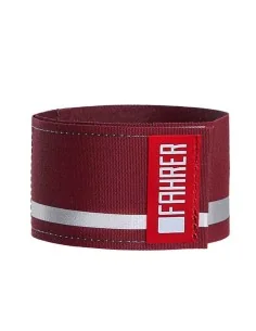 FAHRER broekklem Band refelecterend bordeaux rood