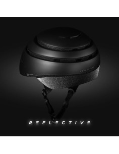 Closca helm Loop reflective zwart L 60-63cm