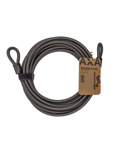 Axa slotkabel Double Loop 10mx10mm