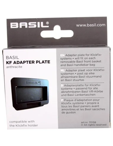 Basil KF adapterplaat voor Klickfix systeem