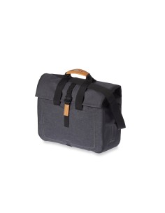Basil fietstas enkel Business Urban dry charcoal 20L