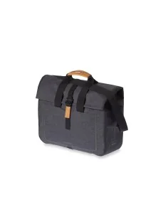 Basil fietstas enkel Business Urban dry charcoal 20L