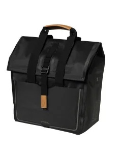 Basil shoppertas Urban dry matt black 25L