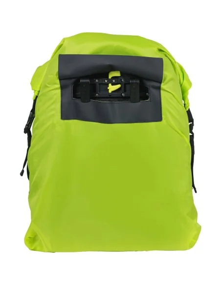 Basil regenhoes Keep Dry vertikaal neon geel