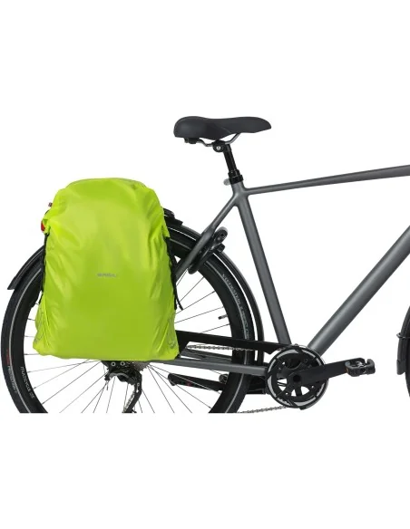 Basil regenhoes Keep Dry vertikaal neon geel