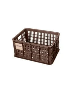 Basil fietskrat S brown 17.5L recycled