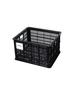 Basil fietskrat M 29.5L recycled zwart