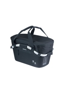 Basil mand rear Classic Carry All Iso MIK 18L zwart